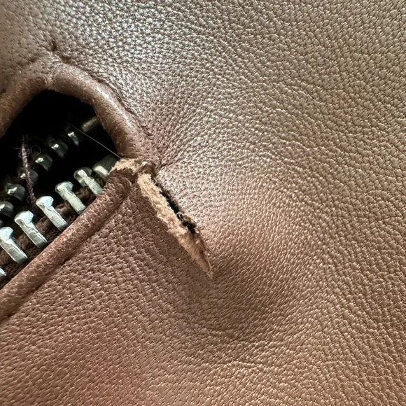 Walter Baker 100% Lamb Leather Jacket Woman Size S - Picture 4 of 6